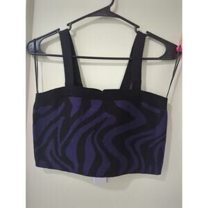 Revolve 525 America Indigo Crop Top NWT Size M